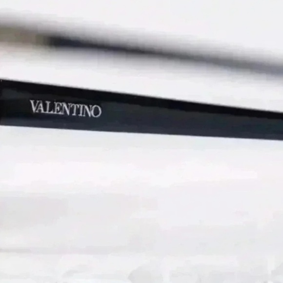 Valentino Black PurpleLace Cat Eye Full Rim Eyeglasses V2654 Excellent Condition - Picture 4 of 16